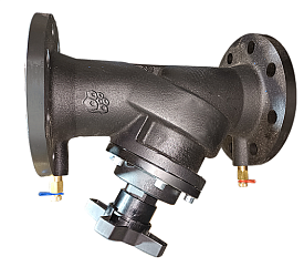 Клапан балансировочный РАШВОРК 347-250-16, DN250, PN16, корпус - чу...